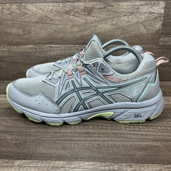 Asics Gel-Venture 8 Gray Womens US Size 11 Wide EUR 43.5 1012B231 Running Shoes - Picture 4 of 10